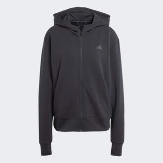Ženski duks sa zipom i kapuljačom adidas D4t fz hoodie