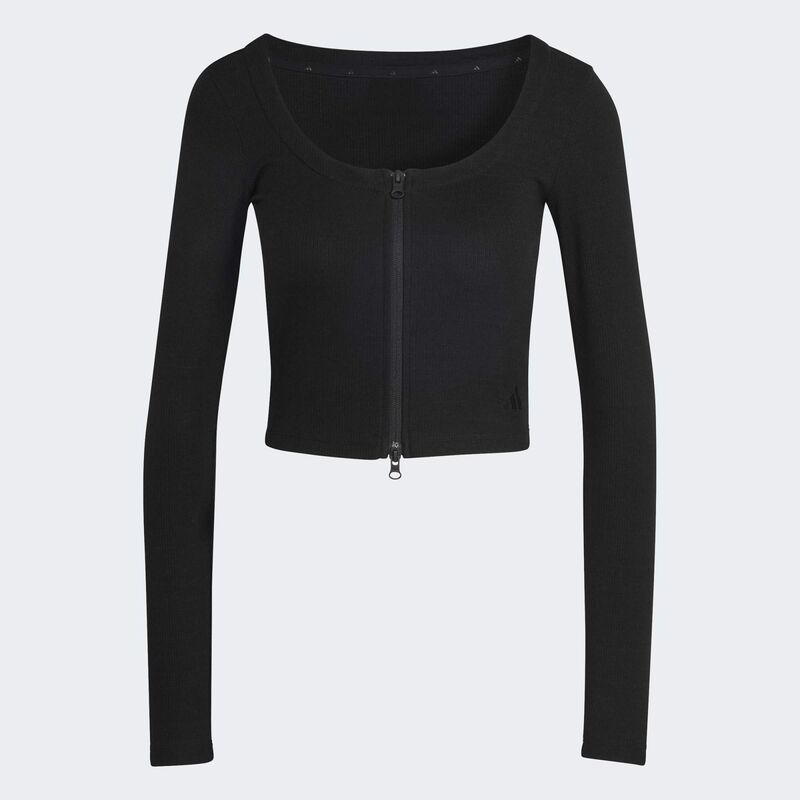 Ženski duks sa zipom adidas W coq crd