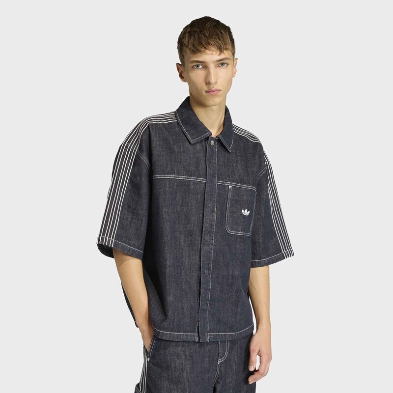 Muška majica adidas Denim button up