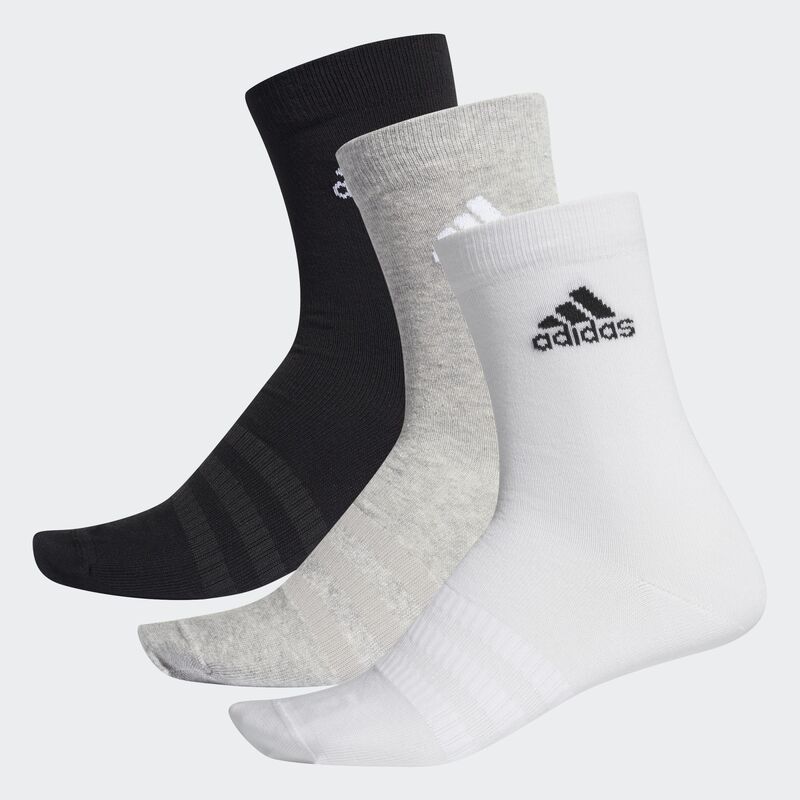 Unisex čarape adidas Light Crew 3Pp