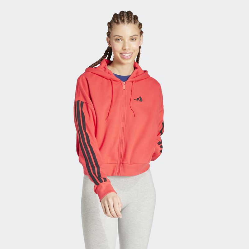 Ženski duks adidas W 3s ft fz hd