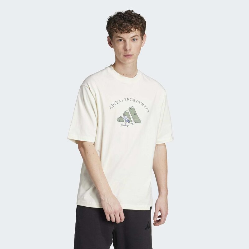 Muška majica adidas M c doodle sct