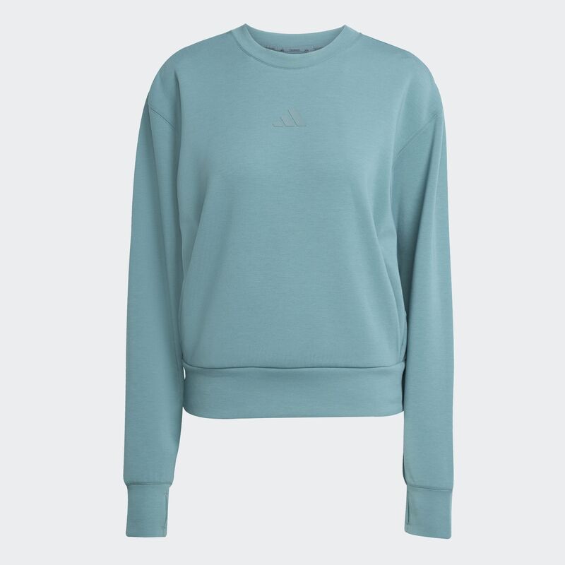 Ženski duks adidas D4t knit crew