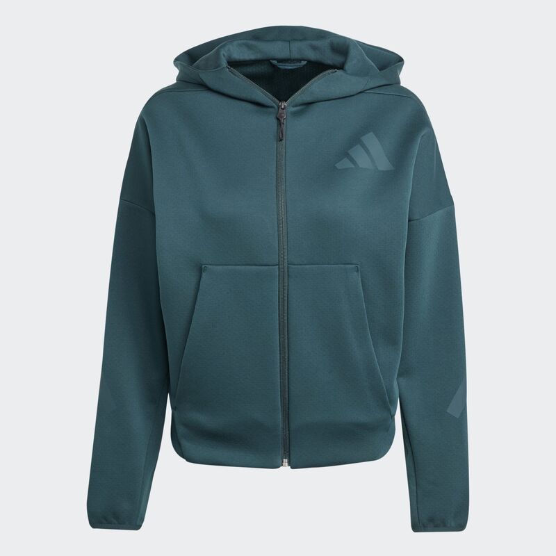 Ženski duks sa zipom i kapuljačom adidas W z.n.e. fz
