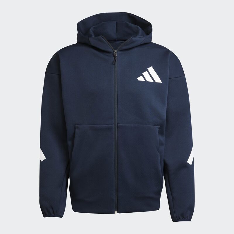 Muški duks sa zipom i kapuljačom adidas M z.n.e. fz