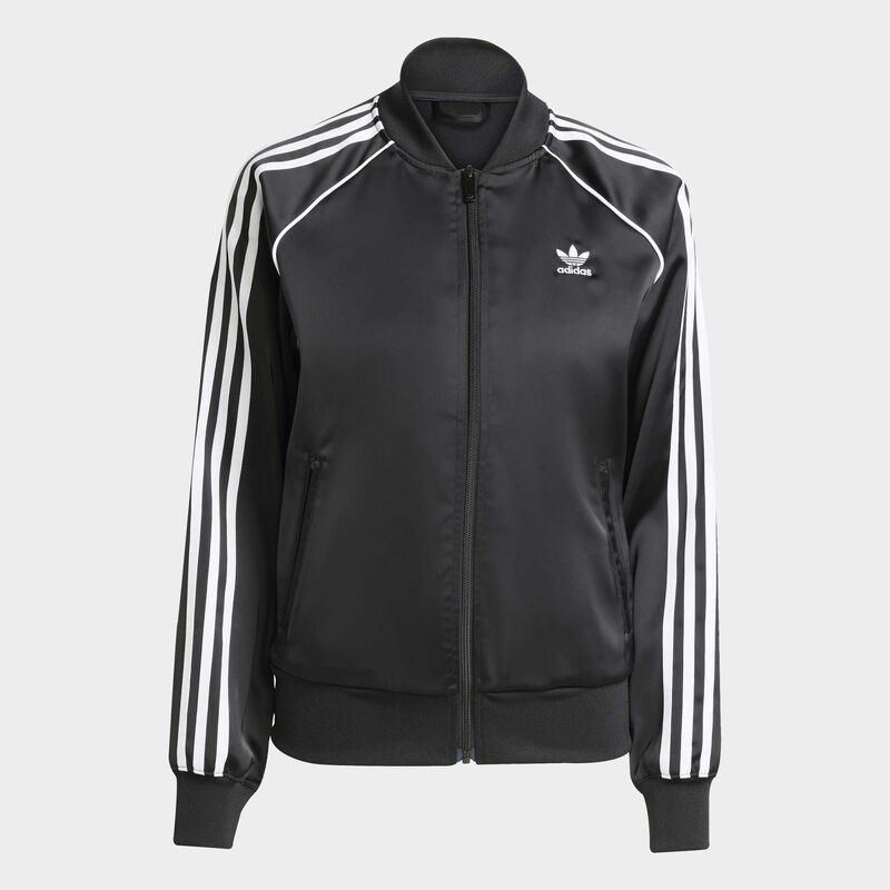 Ženski duks sa zipom adidas Sst Satin Tt