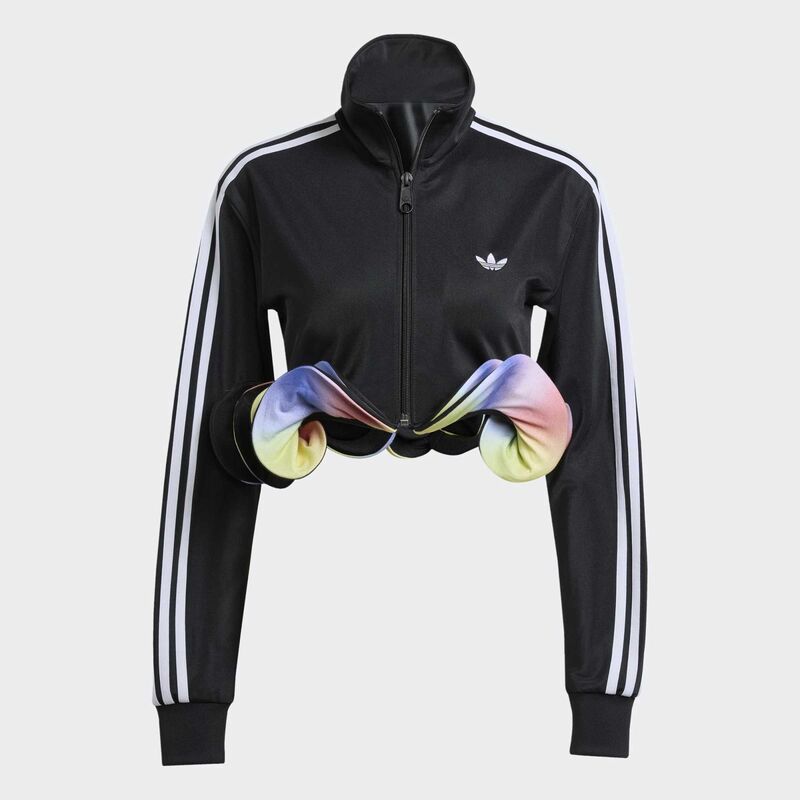 Ženski duks sa zipom adidas Ruffle tt