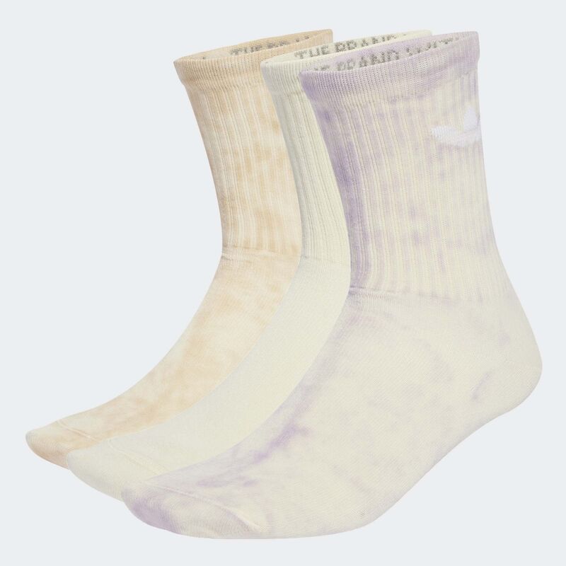 Ženske čarape adidas Tie dye cr s 3p