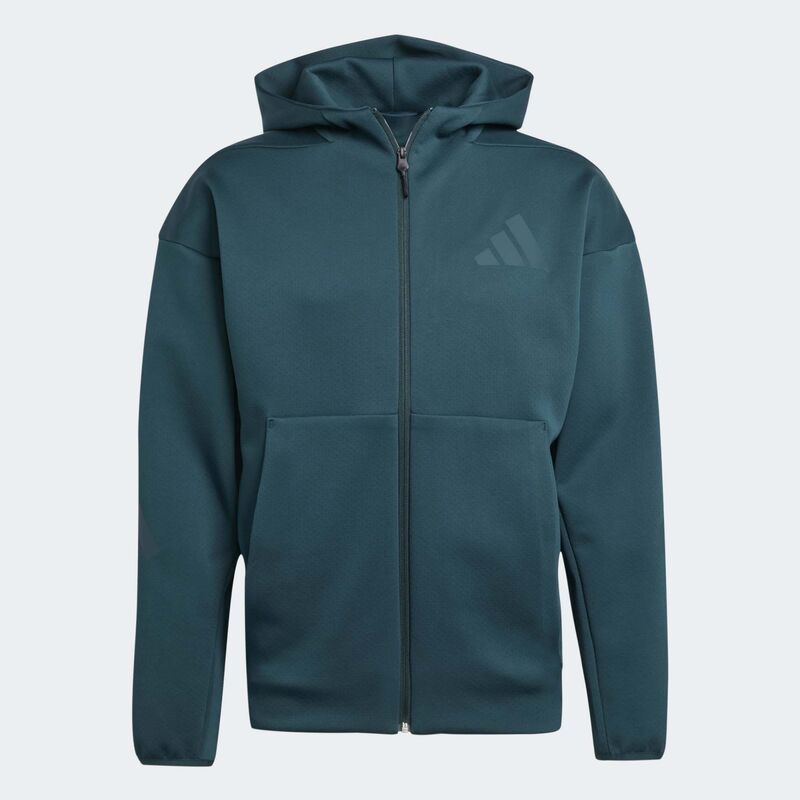 Muški duks sa zipom i kapuljačom adidas M z.n.e. fz