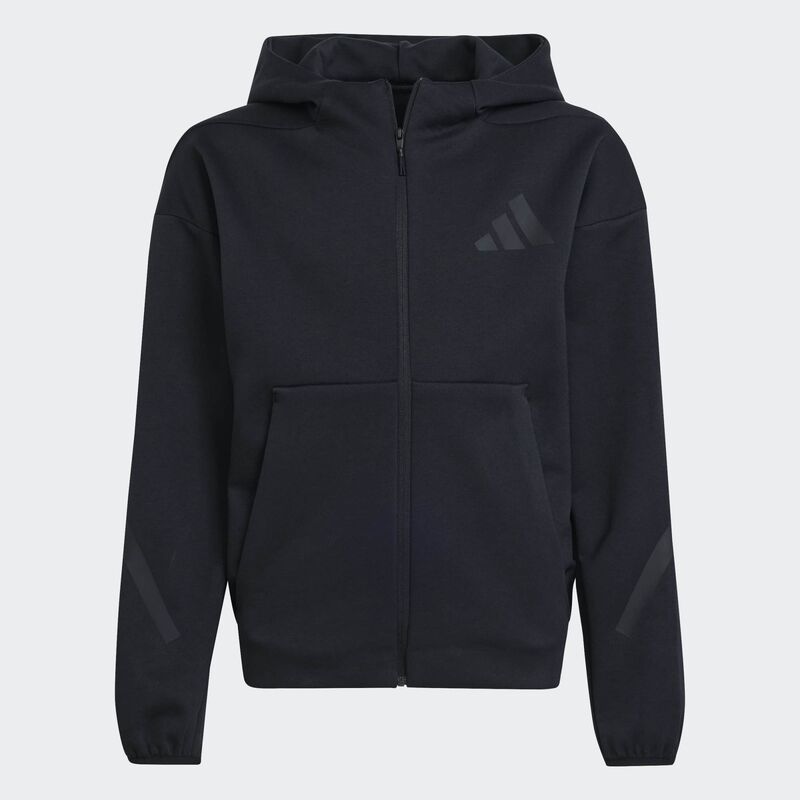 Dečiji duks sa zipom i kapuljačom adidas J z.n.e.fz
