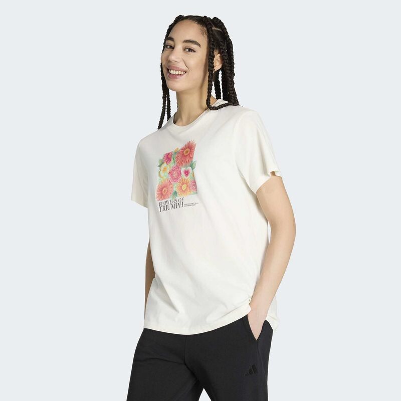 Ženska majica adidas Floral l t 2