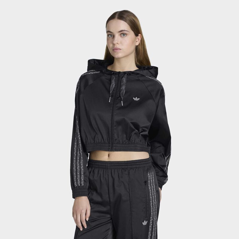 Ženska duks adidas Pearl hoodie black