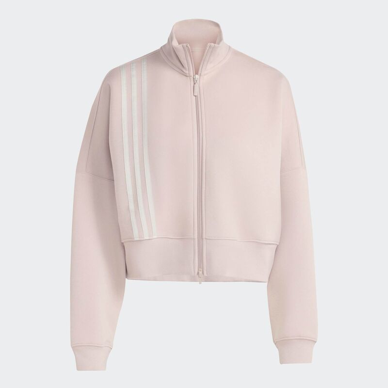 Ženski duks sa zipom adidas 3 stripes zipup