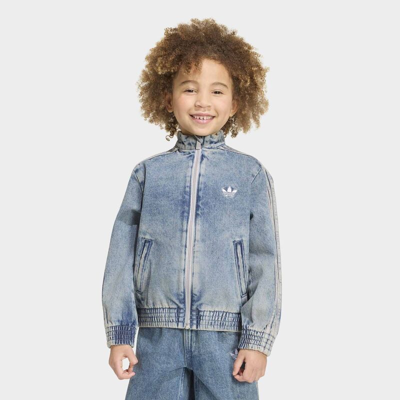 Dečiji duks sa zipom adidas Firebird loose denim track top