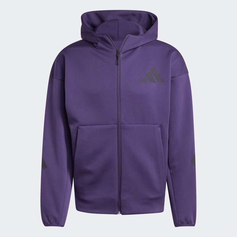 Muški duks sa zipom i kapuljačom adidas M z.n.e. fz