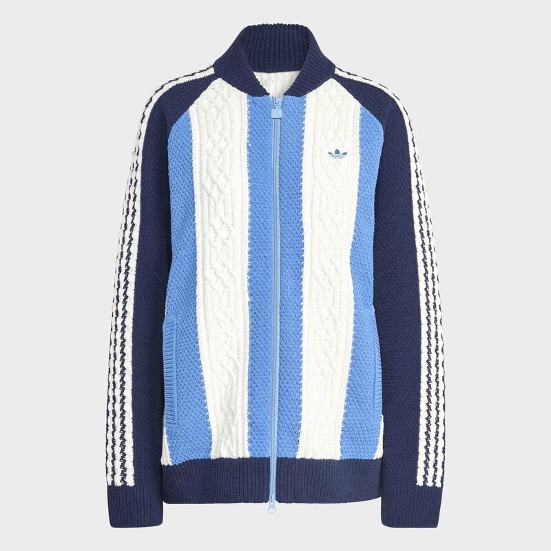 Ženski duks sa zipom adidas Archive knit tt