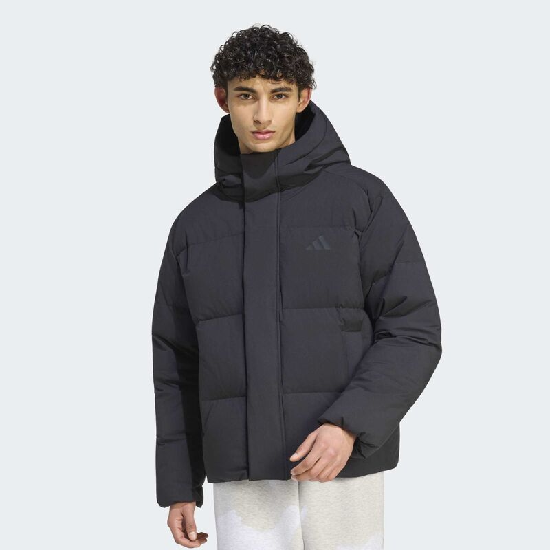 Muška jakna adidas Helionic down puffer hooded jacket