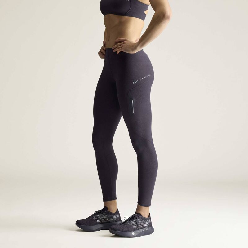 Ženska trenerka donji deo adidas By stella mccartney running floral lace leggings