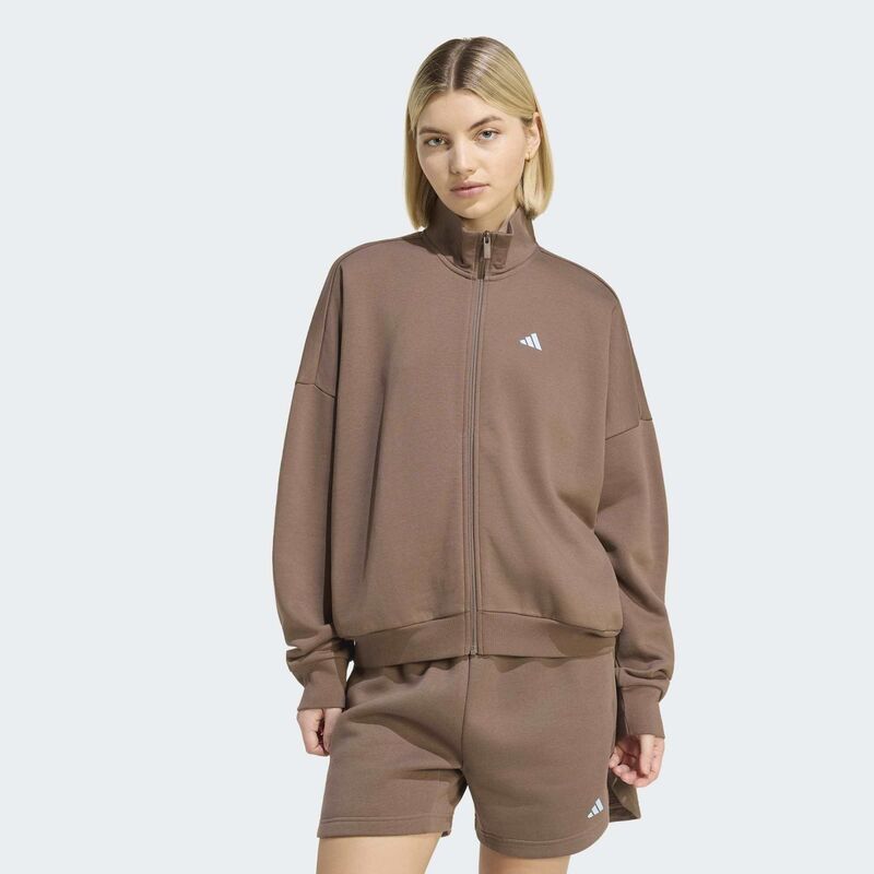 Ženski duks adidas 3 stripes studio tracktop