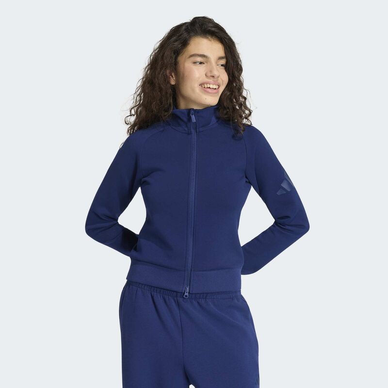 Ženski duks adidas Soft lux slim track top