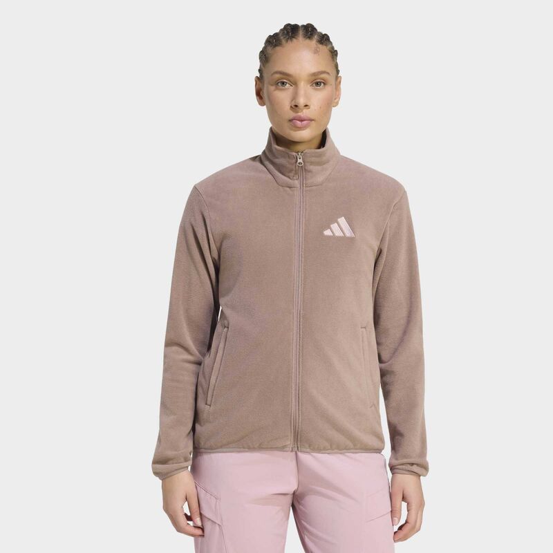 Ženski duks adidas Terrex multi essentials full zip fleece jacket