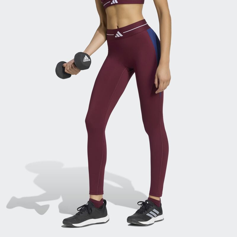Ženska trenerka donji deo adidas hyperglam color block full length leggings