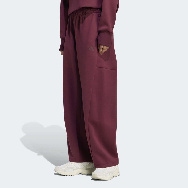 Ženska trenerka donji deo adidas soft lux winter knit barrel pants