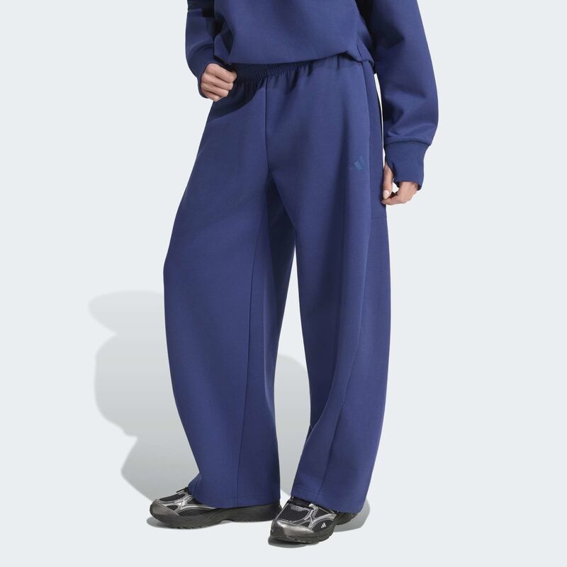 Ženska trenerka donji deo adidas soft lux winter knit barrel pants