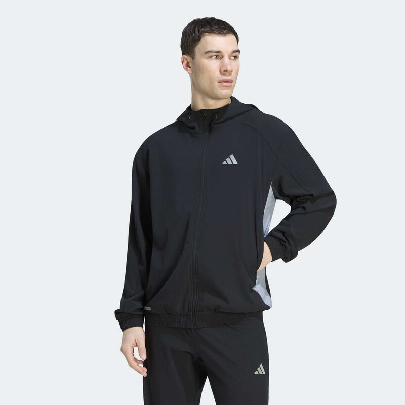 Muški duks adidas Tech apparel colorblock tracktop