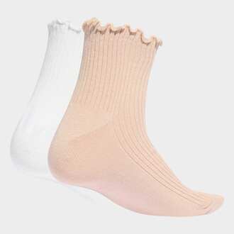 Ženske čarape adidas Ruffle 1/4 s 2p