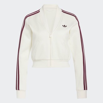 Ženski duks sa zipom adidas V-neck sst tt