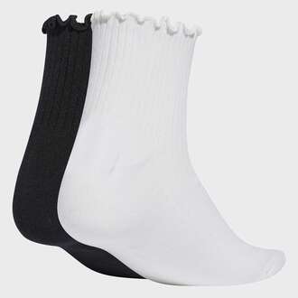 Ženske čarape adidas Ruffle 1/4 s 2p