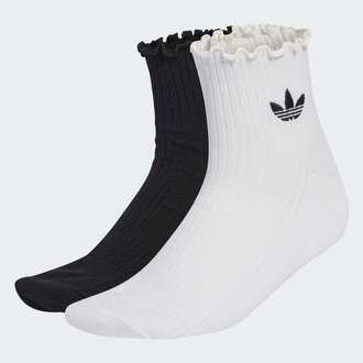 Ženske čarape adidas Ruffle 1/4 s 2p
