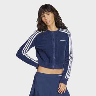 Ženski duks adidas Fluffy cardigan