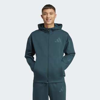 Muški duks sa zipom i kapuljačom adidas M z.n.e. fz