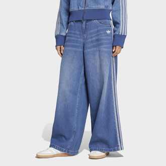 Ženske farmerke adidas Denim wide pant