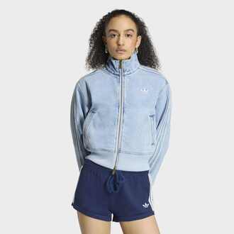 Ženski duks adidas Firebird denim tracktop