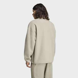 Muški duks sa zipom adidas City tech 3 stripes high pile fleece full zip