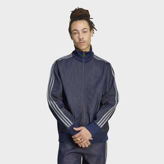 Muški duks adidas Firebird adicolor raw denim track top jacket