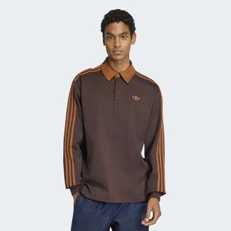 Muška majica adidas 3-stripes rugby longsleeve polo
