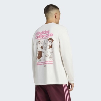 Muški duks Adida Cafe ls tee