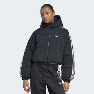 Ženska jakna adidas Adicolor cropped hooded puffer jacket