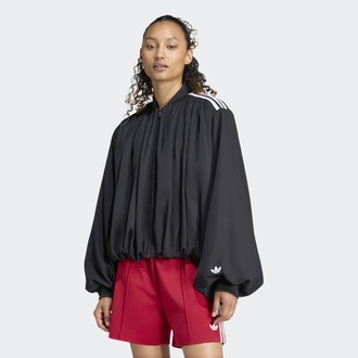 Ženski duks adidas Satin pleated track top