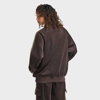 Ženski duks adidas corduroy sst oversized track top