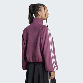 Ženski duks adidas faux suede track top