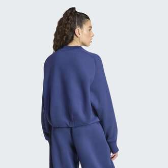 Ženski duks adidas soft lux winter knit sweatshirt