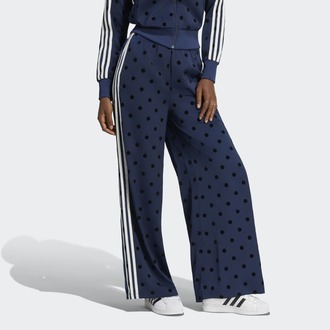 Ženska trenerka donji deo adidas Satin polka dots wide leg pant