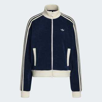 Ženski duks adidas Velour knit tt