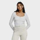 Ženski duks sa zipom adidas W coq crd