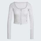 Ženski duks sa zipom adidas W coq crd